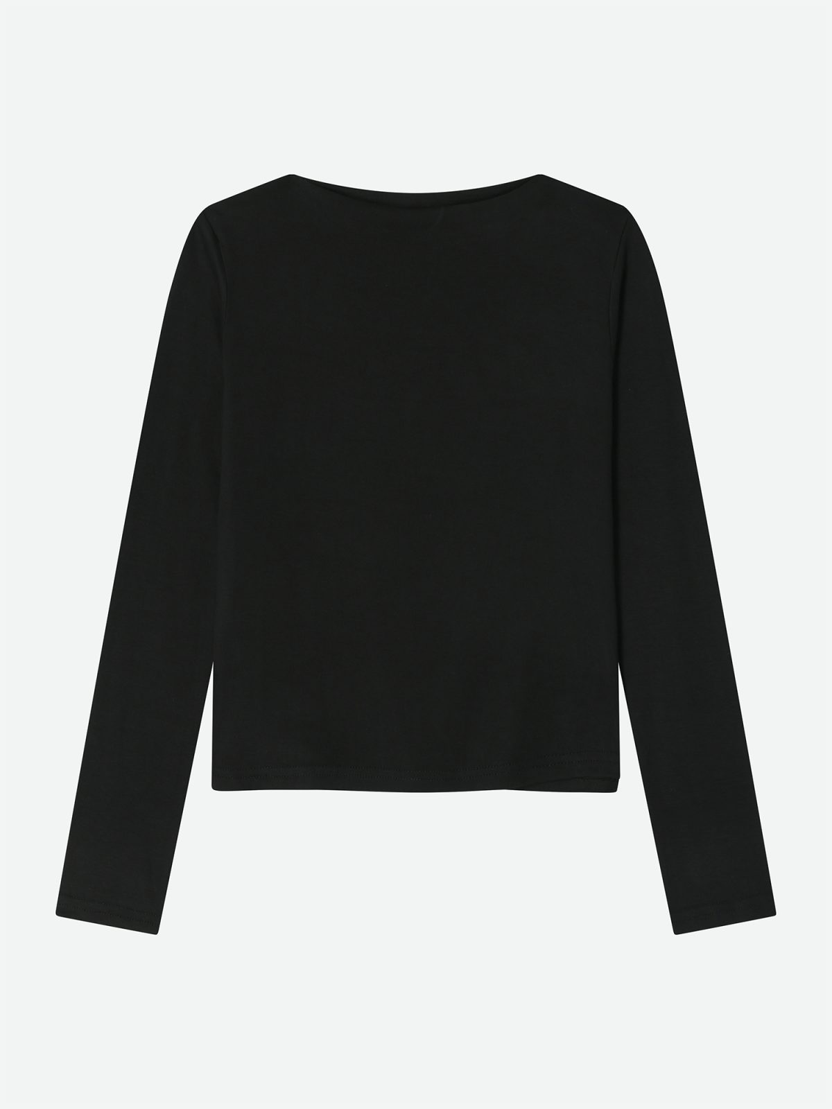 Silky Boat Neck T-shirt