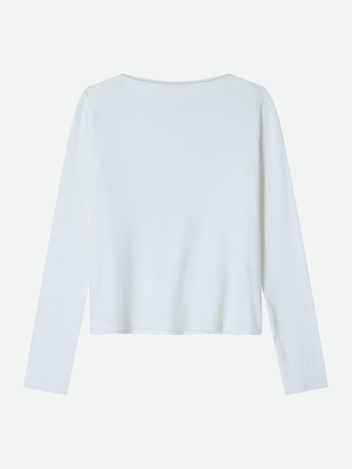 Silky Boat Neck T-shirt