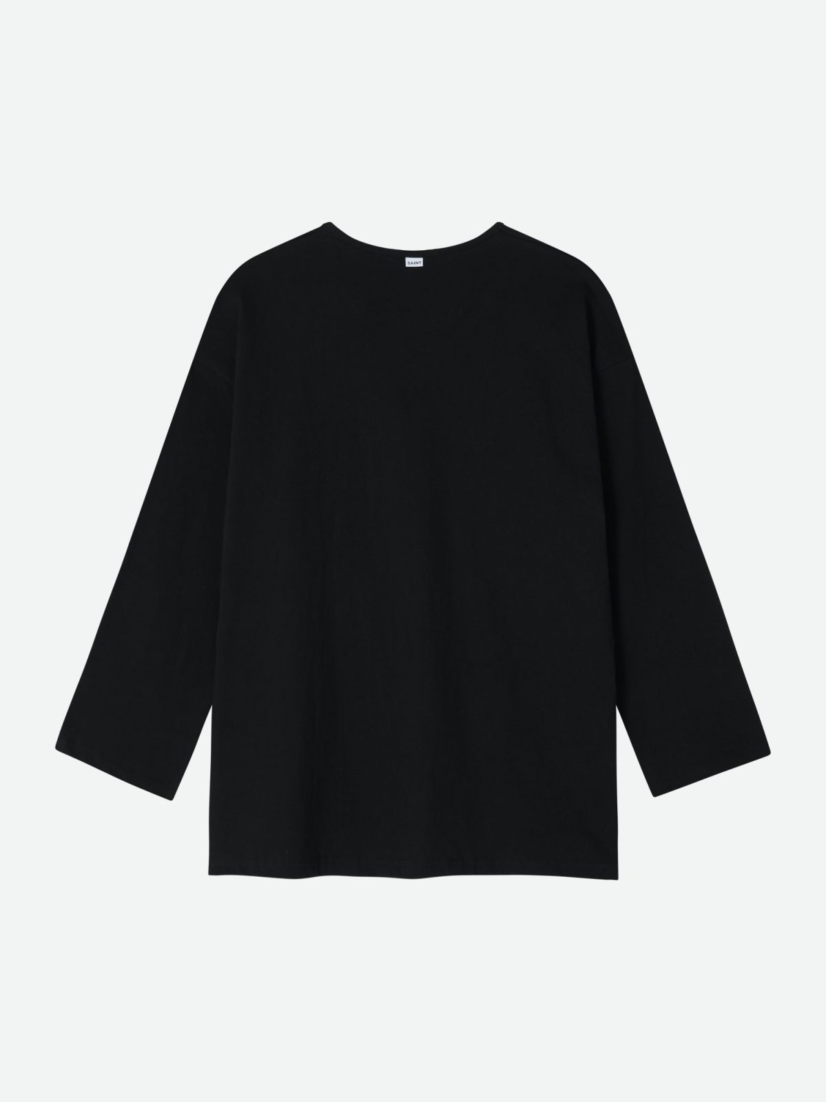 Side Slit Long-sleeve