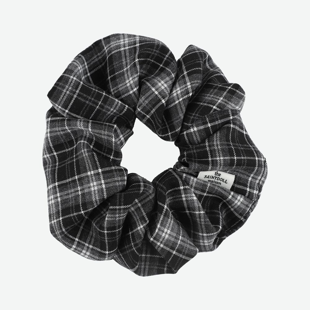 Check Scrunchie