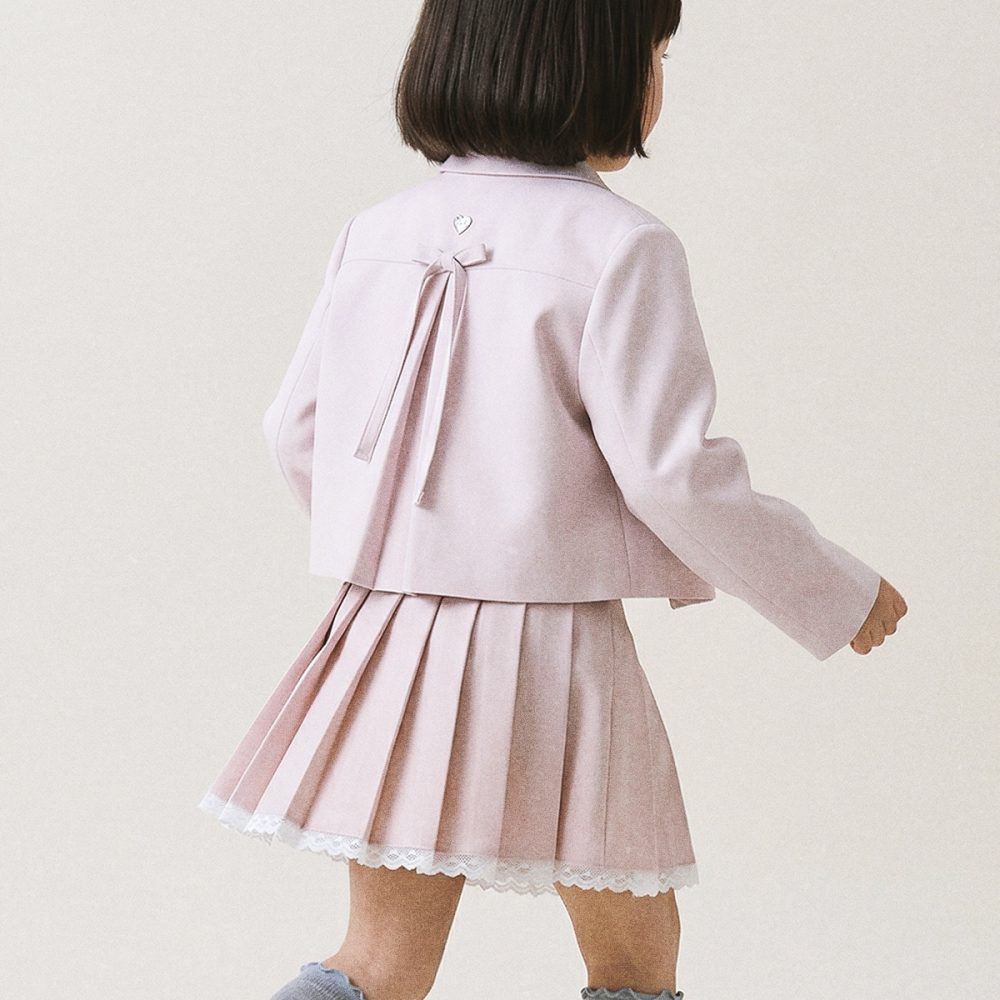 Back Ribbon Short Jacket