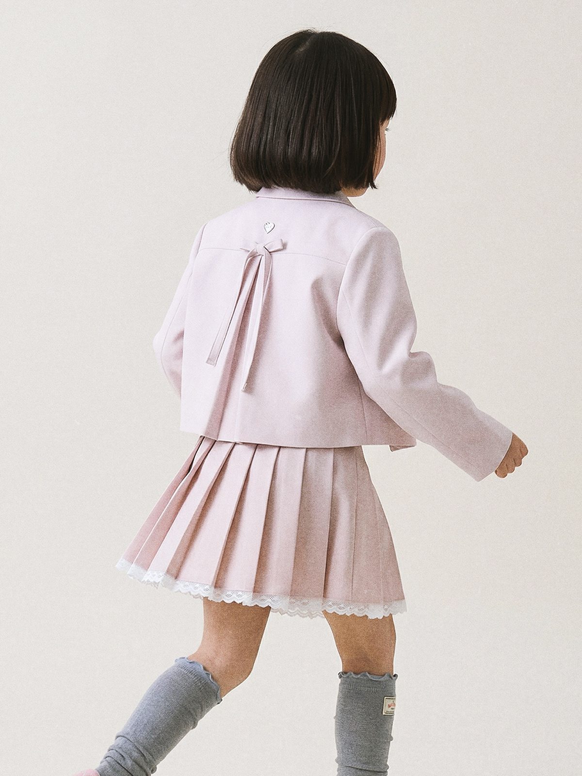 Back Ribbon Short Jacket